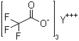 Yttrium trifluoroacetate molecular structure (CAS 37737-28-3)