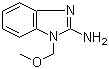 1-(Methoxymethyl)-1H-benzimidazol-2-amine molecular structure (CAS 37743-78-5)
