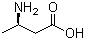 (R)-3-氨基丁酸分子结构 (CAS 3775-73-3)