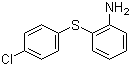 结构式 CAS# 37750-29-1, 2-氨基-4'-氯二苯硫醚