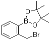 2-溴甲基苯硼酸频哪醇酯分子结构 (CAS 377780-72-8)