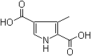 structure of CAS# 3780-41-4, 3-Methyl-1H-pyrrole-2,4-dicarboxylic acid