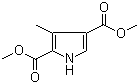 3-Methylpyrrole-2,4-dicarboxylic acid dimethyl ester molecular structure (CAS 3780-42-5)