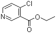 Ethyl 4-chloronicotinate molecular structure (CAS 37831-62-2)