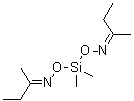 二甲基二(2-丁酮肟基)硅烷分子结构 (CAS 37843-26-8)