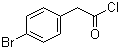 4-溴苯乙酰氯分子结构 (CAS 37859-24-8)