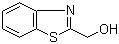 2-Hydroxymethylbenzothiazole molecular structure (CAS 37859-42-0)