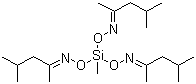 Methyltris(methylisobutylketoxime)silane molecular structure (CAS 37859-57-7)