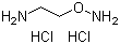 2-氨基乙氧基胺二盐酸盐分子结构 (CAS 37866-45-8)