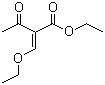 Ethyl 2-(ethoxymethylene)acetoacetate molecular structure (CAS 3788-94-1)