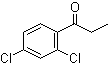 结构式 CAS# 37885-41-9, 2',4'-二氯苯丙酮