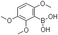 2,3,6-Trimethoxyphenylboronic acid molecular structure (CAS 380430-67-1)