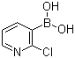 2-Chloro-3-pyridylboronic acid molecular structure (CAS 381248-04-0)