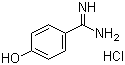 结构式 CAS# 38148-63-9, 4-羟基苯甲脒盐酸盐