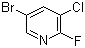 structure of CAS# 38185-56-7, 5-Bromo-3-chloro-2-fluoropyridine