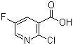 structure of CAS# 38186-88-8, 2-Chloro-5-fluoronicotinic acid