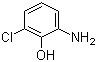 structure of CAS# 38191-33-2, 2-Amino-6-chlorophenol;3-Chloro-2-hydroxyaniline