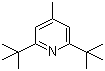 2,6-二叔丁基-4-甲基吡啶分子结构 (CAS 38222-83-2)