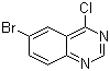 structure of CAS# 38267-96-8, 6-Bromo-4-chloroquinazoline;4-Chloro-6-bromoquinazoline
