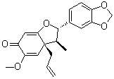 结构式 CAS# 38276-59-4, 布尔乞灵