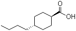 trans-4-Butylcyclohexanecarboxylic acid molecular structure (CAS 38289-28-0)