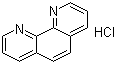 1,10-菲啰啉盐酸盐分子结构 (CAS 3829-86-5)