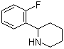 2-(2-Fluorophenyl)piperidine molecular structure (CAS 383128-41-4)