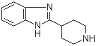 结构式 CAS# 38385-95-4, 2-(4-哌啶基)-1H-1,3-苯并咪唑