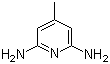 4-Methylpyridine-2,6-diamine molecular structure (CAS 38439-33-7)