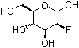 2-脱氧-2-氟-D-甘露糖分子结构 (CAS 38440-79-8)