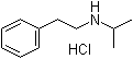 N-异丙基苯乙胺盐酸盐分子结构 (CAS 38449-56-8)