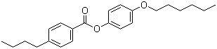 structure of CAS# 38454-28-3, 4-(Hexyloxy)phenyl 4-butylbenzoate