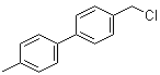 4-氯甲基-4'-甲基联苯分子结构 (CAS 38580-84-6)