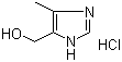 4-Methyl-5-imidazolemethanol hydrochloride molecular structure (CAS 38585-62-5)