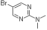 structure of CAS# 38696-21-8, 5-Bromo-2-dimethylaminopyrimidine;5-Bromo-N,N-dimethyl-2-pyrimidinamine