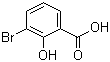 结构式 CAS# 3883-95-2, 3-溴-2-羟基苯甲酸