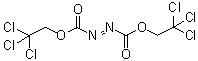 structure of CAS# 38857-88-4, Bis(2,2,2-trichloroethyl) azodicarboxylate