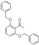 2',6'-二(苄氧基)苯乙酮分子结构 (CAS 3886-19-9)