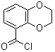 1,4-苯并二噁烷-5-甲酰氯分子结构 (CAS 38871-41-9)