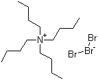 四丁基三溴化铵分子结构 (CAS 38932-80-8)