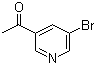 3-Acetyl-5-bromopyridine molecular structure (CAS 38940-62-4)