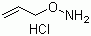 structure of CAS# 38945-21-0, O-Allylhydroxylamine hydrochloride;(Allyloxy)amine hydrochloride; 3-(Aminooxy)prop-1-ene hydrochloride; O-2-Propenylhydroxylamine hydrochloride