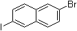 structure of CAS# 389806-32-0, 2-Bromo-6-iodonaphthalene