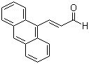 结构式 CAS# 38982-12-6, 9-蒽丙烯醛