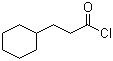 3-Cyclohexylpropionyl chloride molecular structure (CAS 39098-75-4)