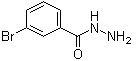 3-溴苯甲酰肼分子结构 (CAS 39115-96-3)