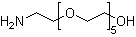 structure of CAS# 39160-70-8, 17-Amino-3,6,9,12,15-pentaoxaheptadecanol