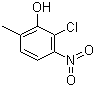 6-氯-5-硝基邻甲酚分子结构 (CAS 39183-20-5)