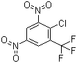 2-氯-3,5-二硝基三氟甲苯分子结构 (CAS 392-95-0)