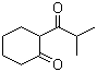 structure of CAS# 39207-65-3, 2-Isobutyrylcyclohexanone;2-(2-Methylpropanoyl)cyclohexanone